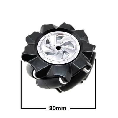 80mm Omni Mecanum Wheel - Left - 3