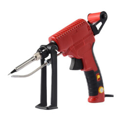 80W Heat Adjustable Gun Soldering Iron - Solder Wire Feed 