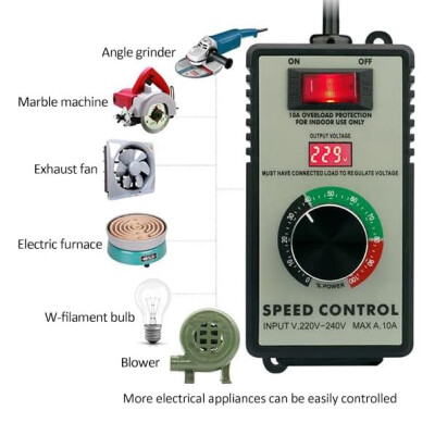 830A AC220V 4000W Motor Hız Kontrol Modülü - 3