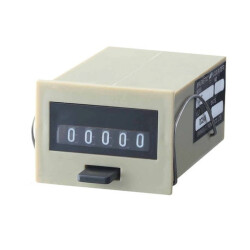 875 AC 220V 5 Digit Mechanical Counter - 1