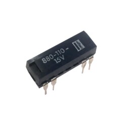 880-110-15V Reed Relay Single Contact N/O 15VDC 0.5A - 1