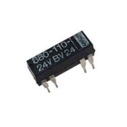 880-110-24V Reed Röle Tek Kontak N/O 24VDC 0.5A - 1