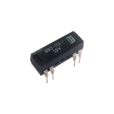 880-113-15V Reed Röle Tek Kontak N/O 15VDC 0.5A - 1