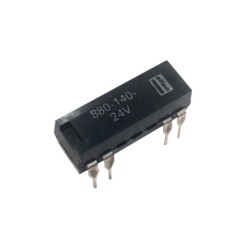 880-140-24V Reed Relay Single Contact C/O 24VDC 0.25A - 1