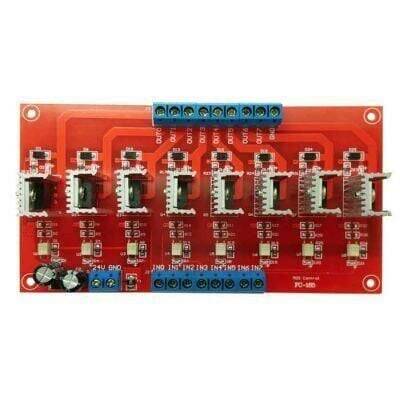 8'li Mosfet Çıkış Güçlendirici Kart - PLC DC Amplifier Board - 2