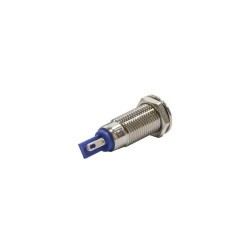 8mm 24v Blue Led Metal Signal Lamp IP67 GQ8F-B - 2