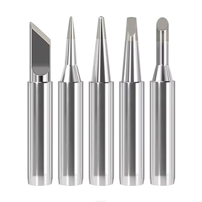 900M-T 5-Piece Soldering Iron Tip Set - Silver - 1