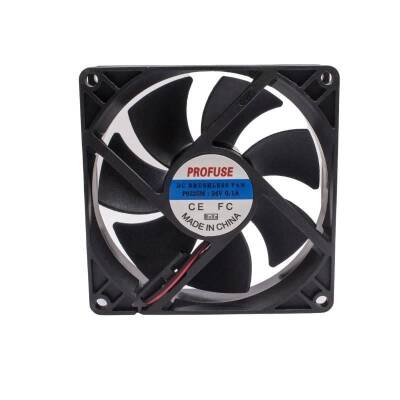 92x92x25mm 24V 0.10A Fan 2 Kablolu - 1