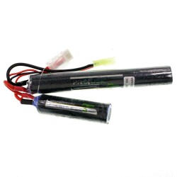 9.6V 1500mAH 15C Airsoft Lipo Battery - Double Cylinder Battery - 1