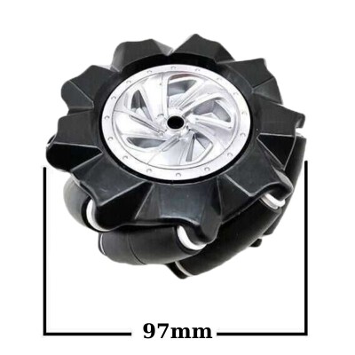 97mm Omni Mecanum Wheel - Left - 3