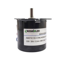 A60-KTYZ 1RPM 14W AC Senkron Motor - 1