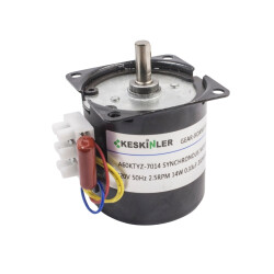 A60-KTYZ 2.5RPM 14W AC Synchronous Motor 