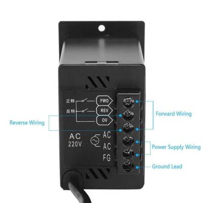 AC 220v 200W Digital Engine Speed Control Module - 4