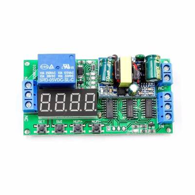 AC 220V Time Adjusted Relay Module PLC Compatible IO23B0 - 1