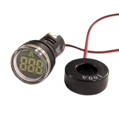 AD136-22DSA-B 100A Ammeter - White - 1