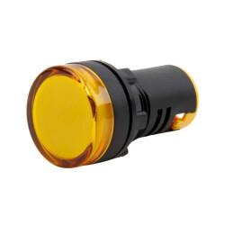 AD16-22DS 12-48V AC/DC Signal Lamp - Yellow 