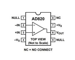 AD820AN DIP-8 OpAmp Entegresi - 2