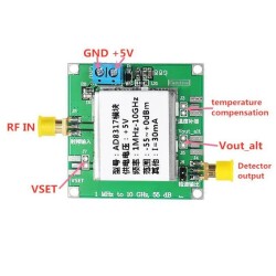 AD8317 DC 5V 1M-10000Mhz RF Sinyal Amplifikatör Modülü - 4