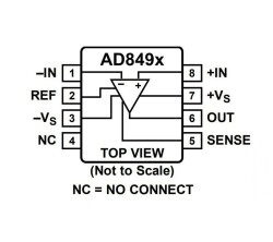 AD8495ARMZ-R7TR MSOP-8 Termokupl Amplifikatör Entegresi - 2