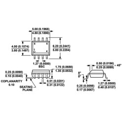 ADUM1200ARZ-RL7 SOIC-8 2 Channel Isolator IC - 3