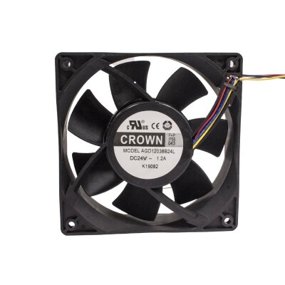 AGD12038B24L 24V 1.2A Metal Fan 120x120x38mm - 1