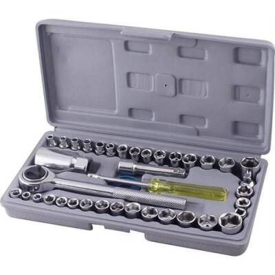 Aiwa Ratchet Socket Set 40 Piece Set - 1