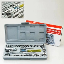 Aiwa Ratchet Socket Set 40 Piece Set - 2