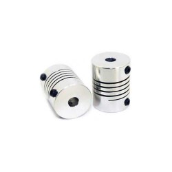 Aluminum Flexible Coupling 8x10mm 