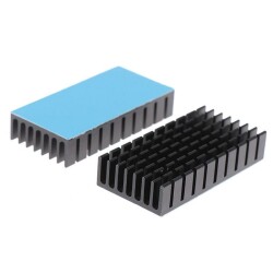 Aluminum Heatsink 50x25x10mm - 2