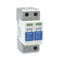 AM40/2P 40kA Voltage Surge Arrestor - Parafudr 