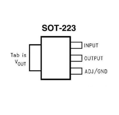 AMS1117 SMD 5V Voltage Regulator - LM1117 - 2