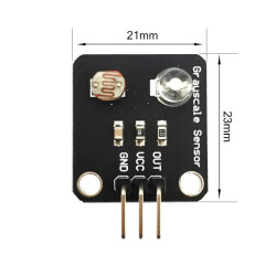 Analog Grayscale Light Sensor - Line Tracking Module - 3