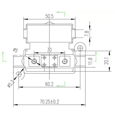 ANS Tekli Midi Sigorta Kutusu - 60A Sigortalı - 3