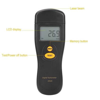 AR926 Non-Contact Digital Tachometer - 3