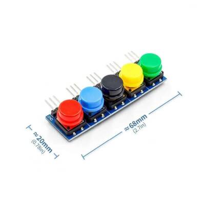 Arduino 5-Button Module - 2