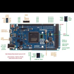 Arduino Due 3.3V Clone (USB Cable Included) - 5