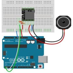 Arduino Mini MP3 Sound Module - 3