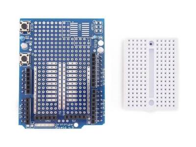 Arduino UNO R3 Proto Shield Kit with Mini Breadboard - 3