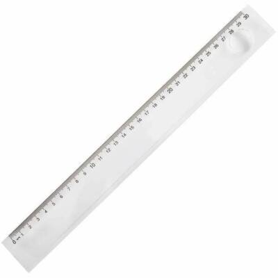 Ark 30cm Ruler with Transparent Lens - 1