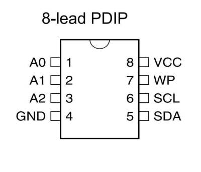 AT24C04 DIP-8 EEPROM Entegresi - 2