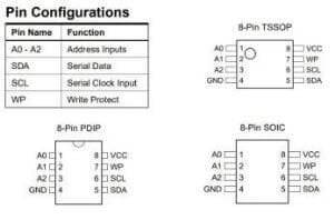 AT24C16 - SO8 SMD EEPROM Entegresi - 2