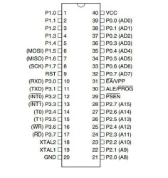 AT89S51-24P DIP-40 24MHz Microcontroller - 2