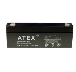 Atex 12V 2.2Ah Battery - Side - 1