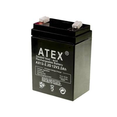 Atex 12V 2.2Ah Battery - Upright - 2