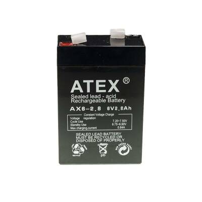 Atex 6V 2.8Ah Battery - 1