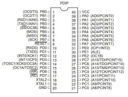 ATMEGA162V-8PU DIP-40 8MHz Microcontroller - 2