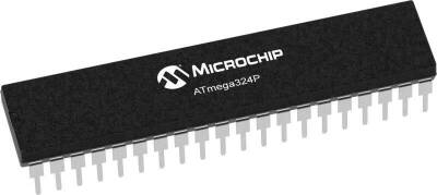 ATMEGA324P-20PU DIP-40 20MHz Microcontroller - 1