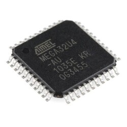 ATMEGA32U4-AU SMD TQFP-44 8-Bit 16Mhz Mikrodenetleyici - 1