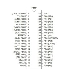 ATMEGA8515-16PU DIP-40 16MHz Mikrodenetleyici - 2