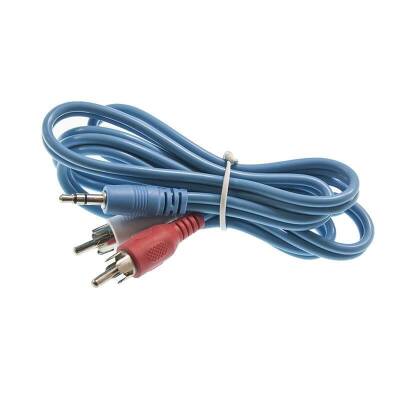 Aux 3.5mm Jack to 2RCA Converter Cable 1.5 Meters - 1